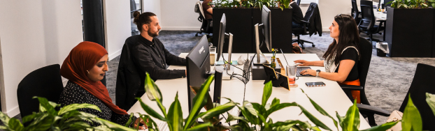 Design team at work